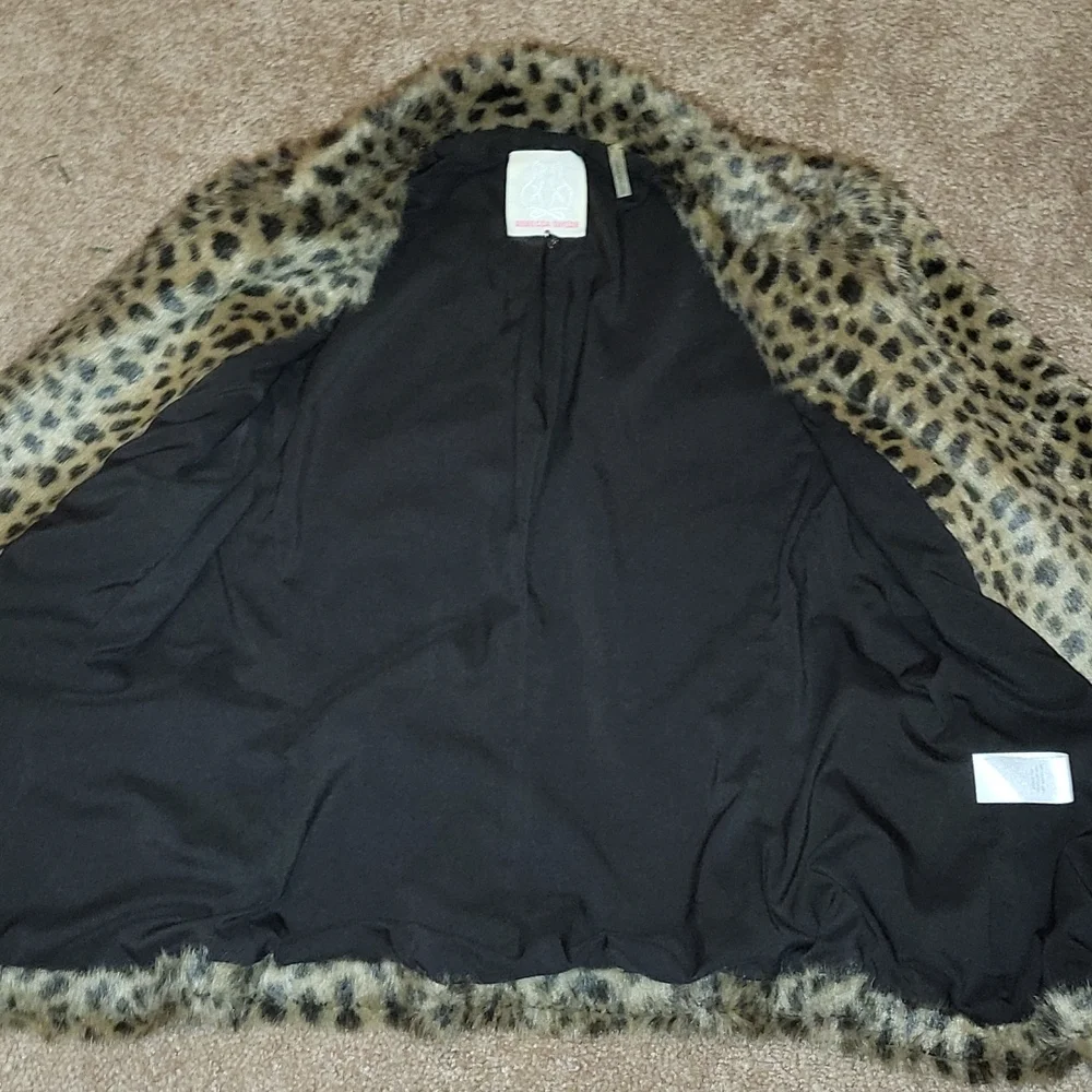 Rebecca Taylor Faux Fur Waist Jacket - Picture 3 of 5